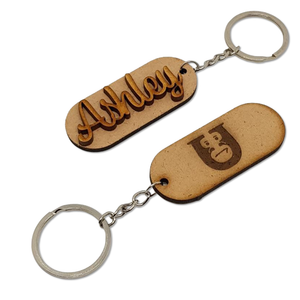 Personalized Wood Keychain with Name - Kase 4U Store