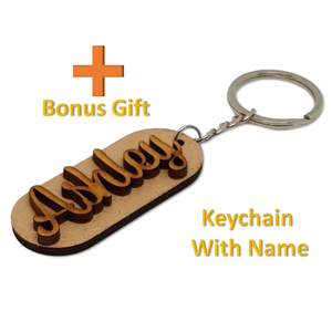 Personalized 3D Portrait + Keychain with Name - Kase 4U Store